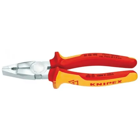 Плоскогубцы Knipex VDE комбинированные, 190мм (01 06 190)