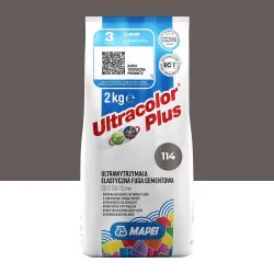 Фуга цементна Mapei Ultracolor Plus №114, антрацит, 2 кг (6011402A)
