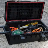 Ящик для инструментов на колесах Qbrick SYSTEM LONGER BASIC 793x385х322 (SKRWQLBCZAPG002)