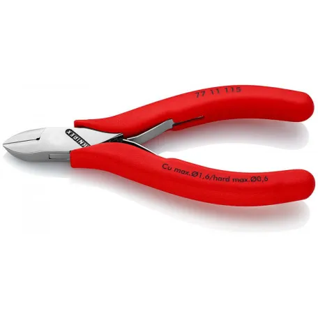 Кусачки боковые Knipex для электроники, 115 мм (77 11 115)