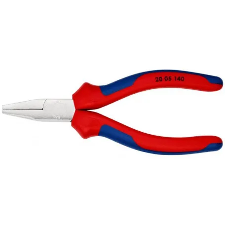 Плоскогубцы Knipex с гладкими губками, 140 мм (20 05 140)