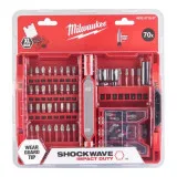 Набор бит Milwaukee SHOCKWAVE 70 шт. (4932471587)