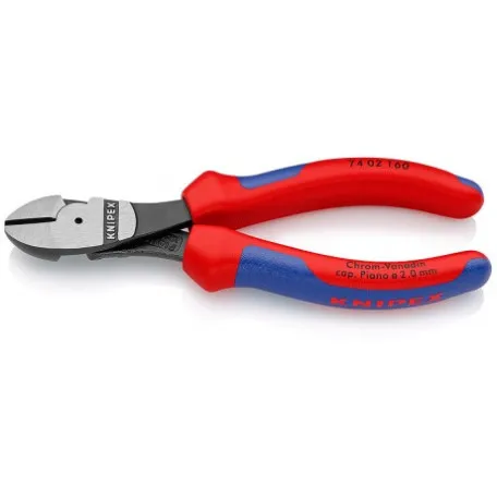 Кусачки боковые Knipex особой мощности, 160 мм (74 02 160)