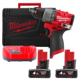 Акумуляторний ударний дриль-шуруповерт Milwaukee M12 FPD2-402 (4933479869)