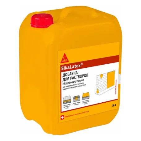 Добавка при бетонировании бассейнов Sika Latex, 20 кг (177270)