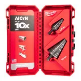 Набор ступенчатых сверл кобальтовых MILWAUKEE ALCRN (4–20 мм і 6–35 мм) (48899398)