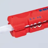 Инструмент для снятия оболочки Knipex с плоского и круглого кабеля (16 64 125 SB)