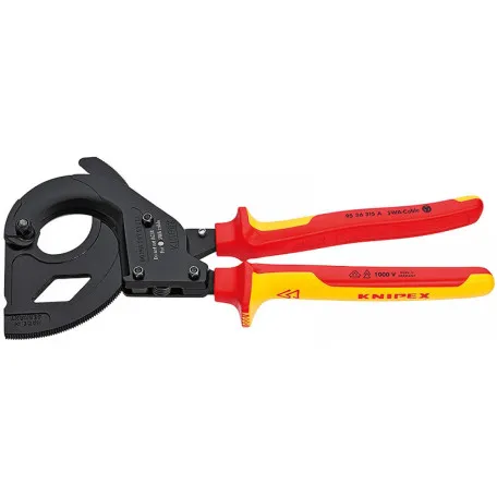 Ножницы для резки кабелей Knipex VDE (с рычажным механизмом), 315 мм (95 32 315 A)