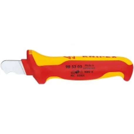 Нож для удаления оболочки круглого кабеля Knipex, 170 мм (98 53 03)