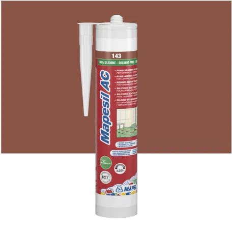 Силиконовый герметик Mapei MAPESIL AC №143, терракота, 310 мл (4814342IT)