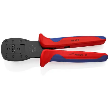Обжимные клещи для миниатюрных штекеров Knipex для серии Mini-Fit™ (97 54 26)