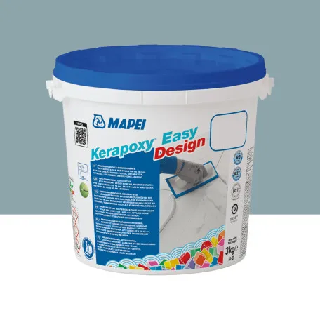Епоксидний шовний заповнювач Mapei KERAPOXY EASY DESIGN №176, зелено-сірий, 3 кг (5KB017603)