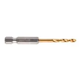 Сверло по металлу MILWAUKEE RedHEX HSS-G TiN 3,2 мм, 2 шт (48894706)