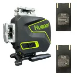 Лазерний рівень Huepar 4D з додатковим акумулятором (S04CG2)