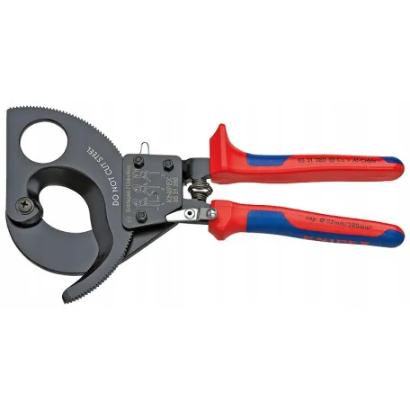 Ножницы для резки кабелей Knipex (с рычажным механизмом) Ø 52 мм / 380 мм² (95 31 280)