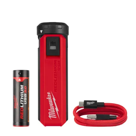 Повербанк Milwaukee 2,1А PPS-301 с зарядным устройством USB L4 (4932493335)