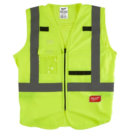 Жилет сигнальный MILWAUKEE L/XL желтый (4932471890)
