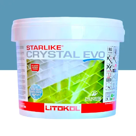 Эпоксидная затирка Litokol Starlike EVO ColorCrystal 820 голубой хамелеон 2,5 кг (CCEVOATR02.5)
