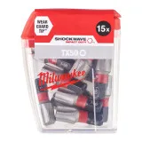 Насадка TX50 MILWAUKEE SHOCKWAVE 25 мм, 15 шт (4932430892)