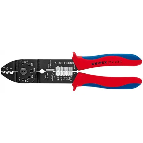 Клещи зажимные Knipex для опрессовки (97 21 215 C)