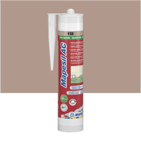 Силиконовый герметик Mapei MAPESIL AC №133, песочный, 310 мл (4813342IT)