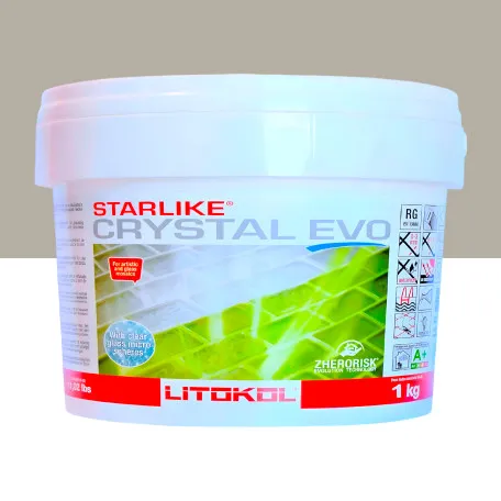 Эпоксидная затирка Litokol Starlike EVO Crystal 700 кристалл (хамелеон) 1 кг (CREVO0001)