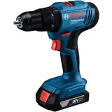 Акумуляторний ударний дриль-шурупокрут Bosch Professional GSB 183-LI з 2 акб GBA 18V 2 Ah і з/п GAL 18V-20, в кейсі (06019K9100)
