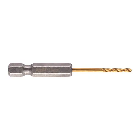 Сверло по металлу MILWAUKEE RedHEX HSS-G TiN 2,0 мм, 2 шт (48894703)
