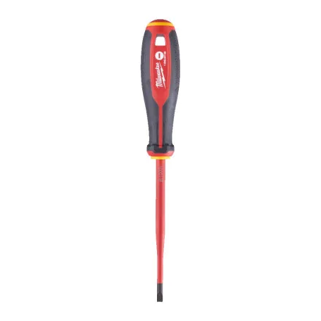 Трехгранная отвертка изолированная VDE SL 1.0X5.5X125 MILWAUKEE (4932478716)