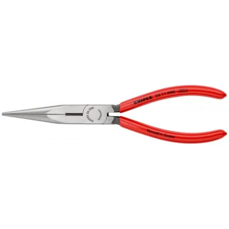 Плоские круглогубцы Knipex с режущими кромками, 200 мм (26 11 200)