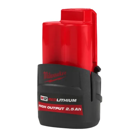 Аккумулятор MILWAUKEE M12 HB2.5 (12В; 2,5 А/ч; Li-ion) (4932480164)