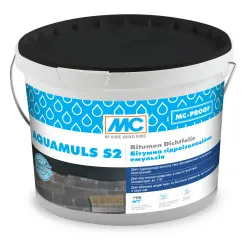 Бітумна гідроізоляційна емульсія MC-Bauchemie AQUAMULS S2, відро 5 л. (MC-AQS2-5)