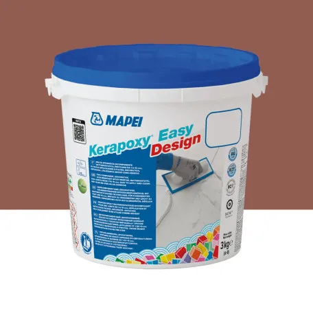 Епоксидний шовний заповнювач Mapei KERAPOXY EASY DESIGN №143, терракотовий, 3 кг (5KB014303)
