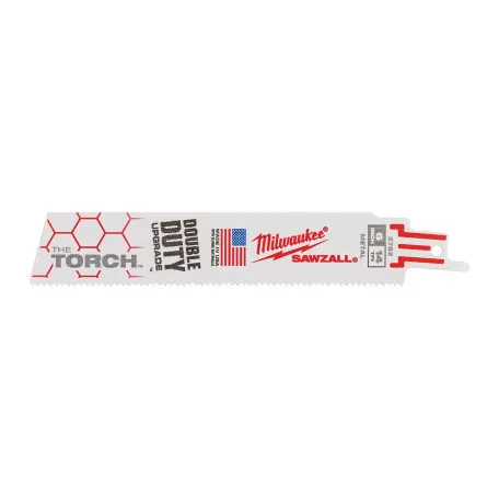 Полотно для сабельной пилы MILWAUKEE THE TORCH 150 мм, 5 шт (48005784)
