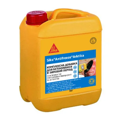 Комплексная добавка для зимнего бетонирования Sika Antifreeze Arktika, 5 кг (507278)