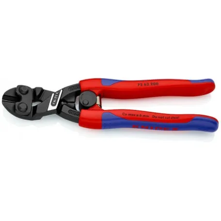 Мощный инструмент для резания близко к поверхности Knipex для мягких металлов и пластмассы, 200 мм (72 62 200)