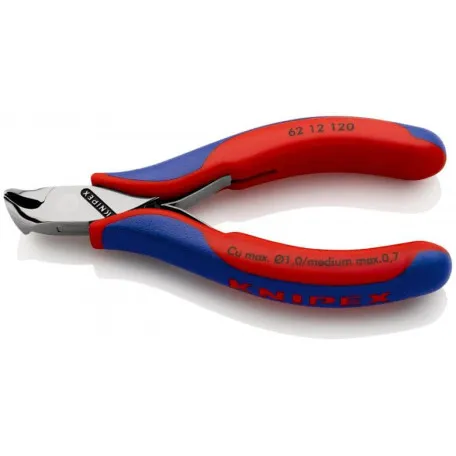 Кусачки угловые Knipex для электроники, 120 мм (62 12 120)