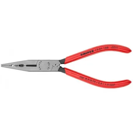 Плоскогубцы Knipex для монтажа проводов (фосфатированные), 160 мм (13 01 160)