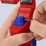 Труборез для пластиковых труб Knipex DP50 до 50мм (90 23 01 BK)
