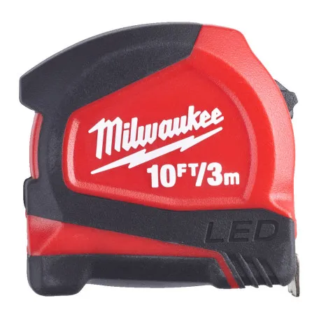 Рулетка MILWAUKEE с подсветкой 3 м (48226602)