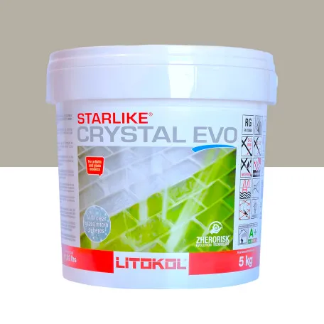 Эпоксидная затирка Litokol Starlike EVO Crystal 700 кристалл (хамелеон) 5 кг (CREVO0005)