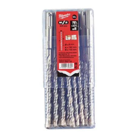 Бур SDS+ M2 8x160 (50 шт) MILWAUKEE (4932399182)