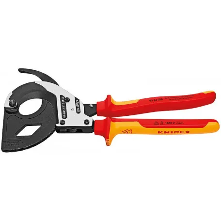Ножницы для резки кабелей Knipex VDE (с рычажным механизмом), 320 мм (95 36 320)