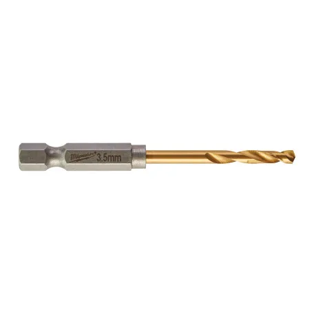 Сверло по металлу MILWAUKEE RedHEX HSS-G TiN 3,5 мм, 10 шт (4932478177)