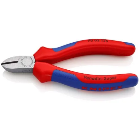 Кусачки боковые Knipex (фосфатированные), 125 мм (70 02 125)