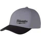 Бейсбольная кепка MILWAUKEE размер S/M темно-серая (4932493103)