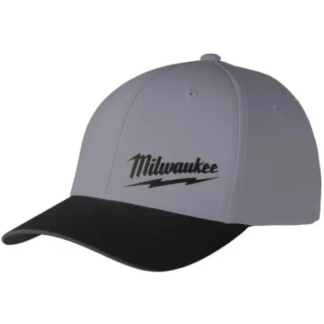 Бейсбольная кепка MILWAUKEE размер S/M темно-серая (4932493103)