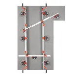 Система переноски и монтажа плитки Raimondi Easy Move на 8 вакуумных присосок RV175 (432EM04TA)