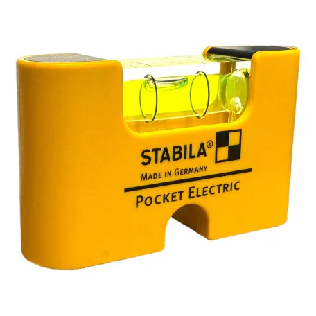 Карманный мини уровень STABILA Pocket Electric с магнитом (17775)