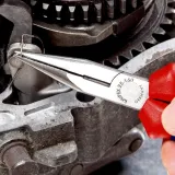 Плоские круглогубцы Knipex с режущими кромками, 160 мм (25 01 160)